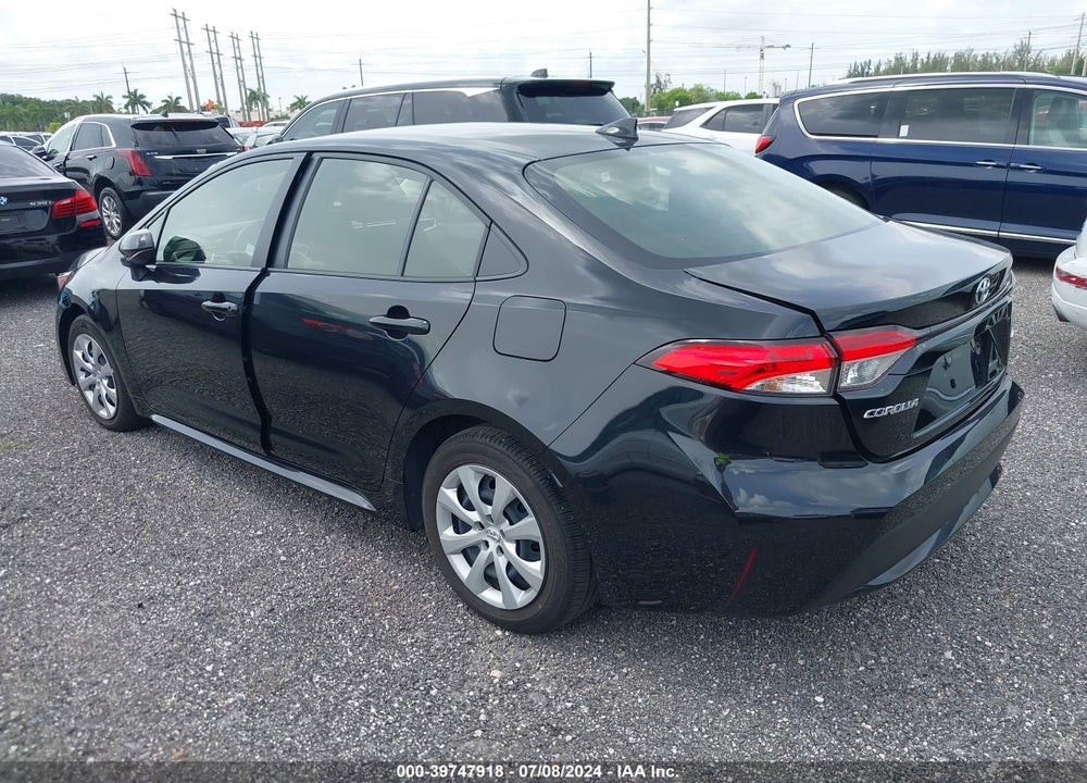 2022 TOYOTA COROLLA LE VIN: JTDEPMAE0NJ216032