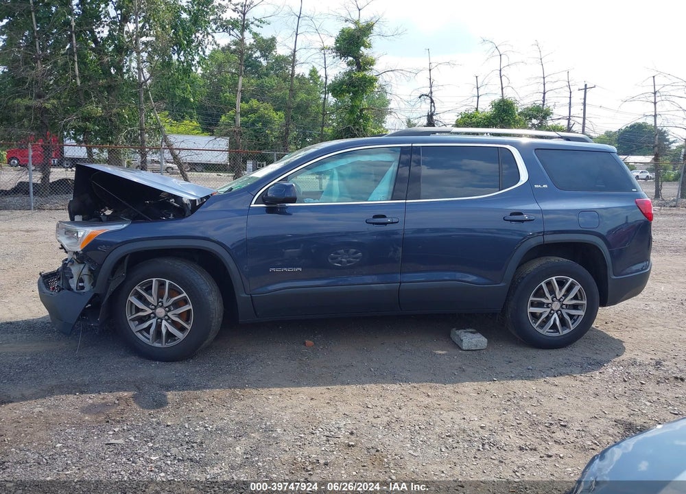 2019 GMC ACADIA SLE-2 VIN: 1GKKNSLS0KZ134030