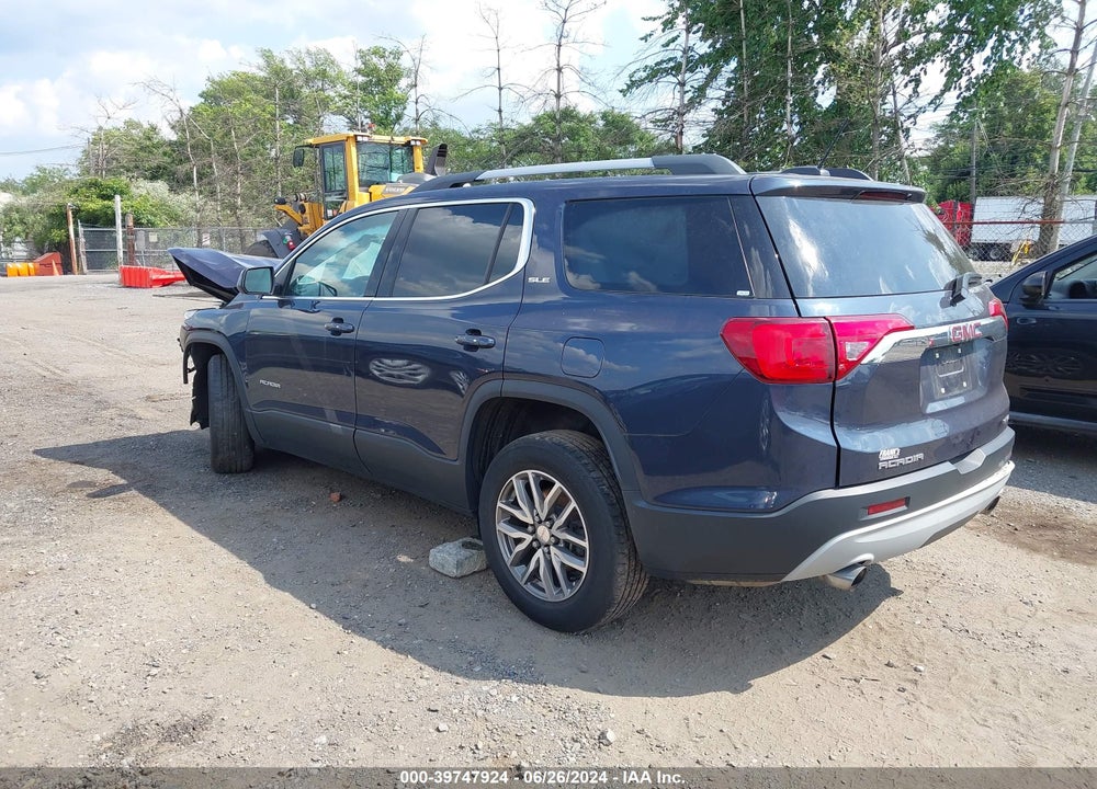 2019 GMC ACADIA SLE-2 VIN: 1GKKNSLS0KZ134030