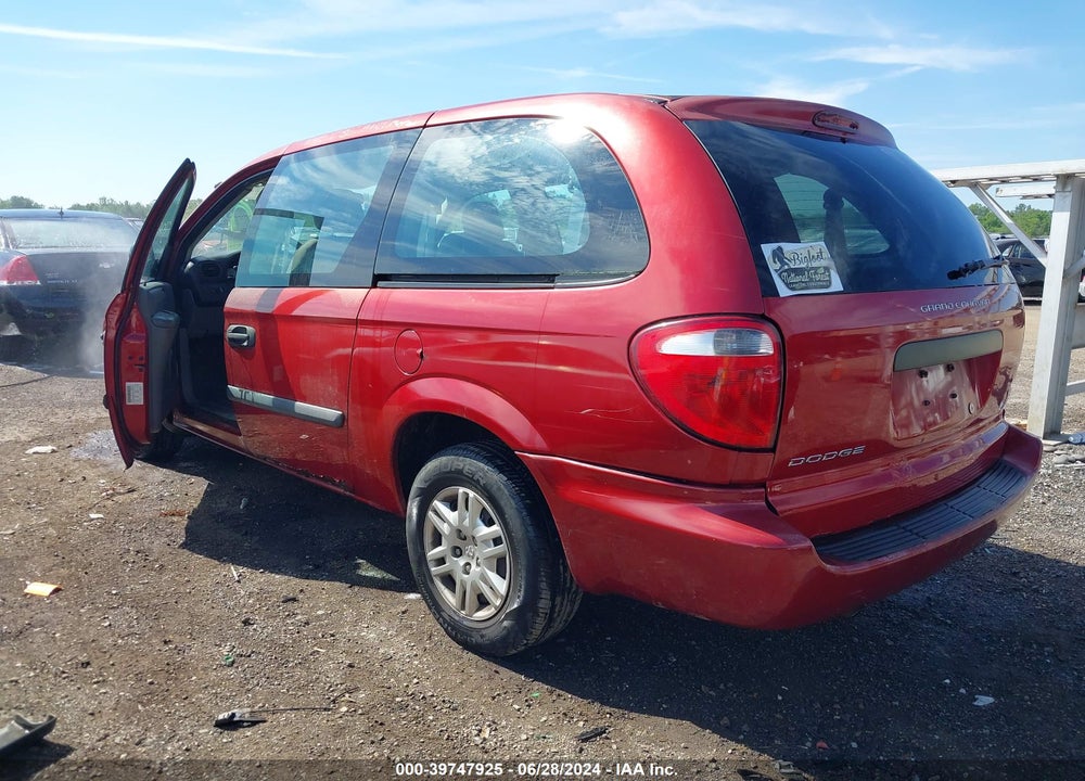 2005 DODGE GRAND CARAVAN SE VIN: 1D4GP24R85B429951