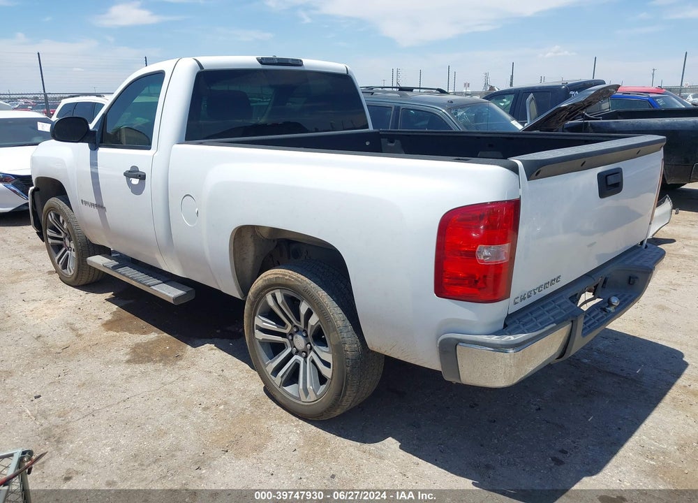 2007 CHEVROLET SILVERADO 1500 WORK TRUCK VIN: 1GCEC14C47Z572735