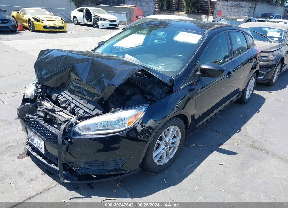 2018 FORD FOCUS SE VIN: 1FADP3K22JL236670