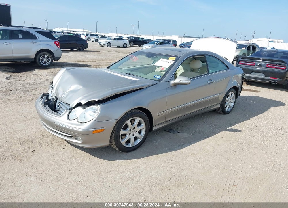 2004 MERCEDES-BENZ CLK 320 VIN: WDBTJ65J54F104449