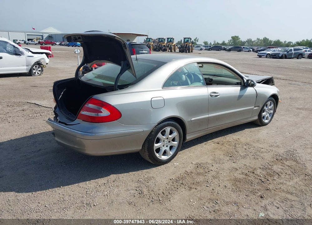2004 MERCEDES-BENZ CLK 320 VIN: WDBTJ65J54F104449