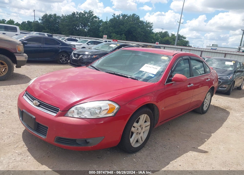 2007 CHEVROLET IMPALA LTZ VIN: 2G1WU58R179374608