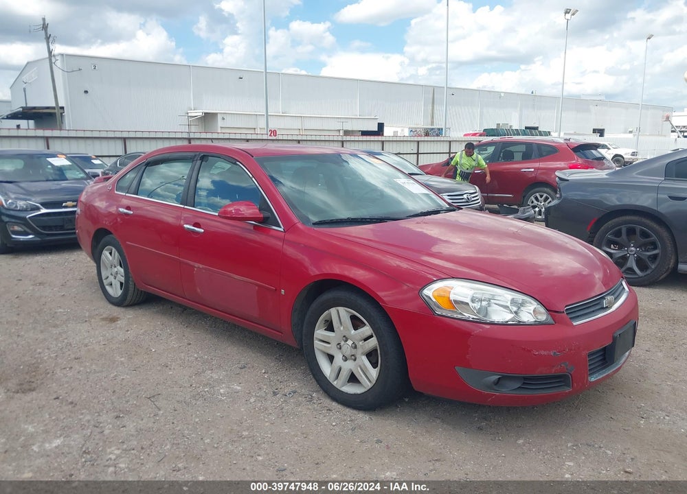 2007 CHEVROLET IMPALA LTZ VIN: 2G1WU58R179374608