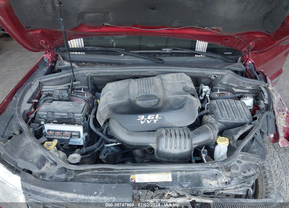 2012 JEEP GRAND CHEROKEE LAREDO VIN: 1C4RJFAG7CC114888