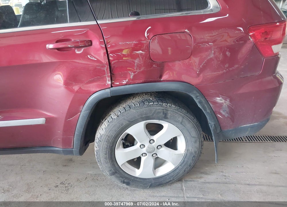 2012 JEEP GRAND CHEROKEE LAREDO VIN: 1C4RJFAG7CC114888