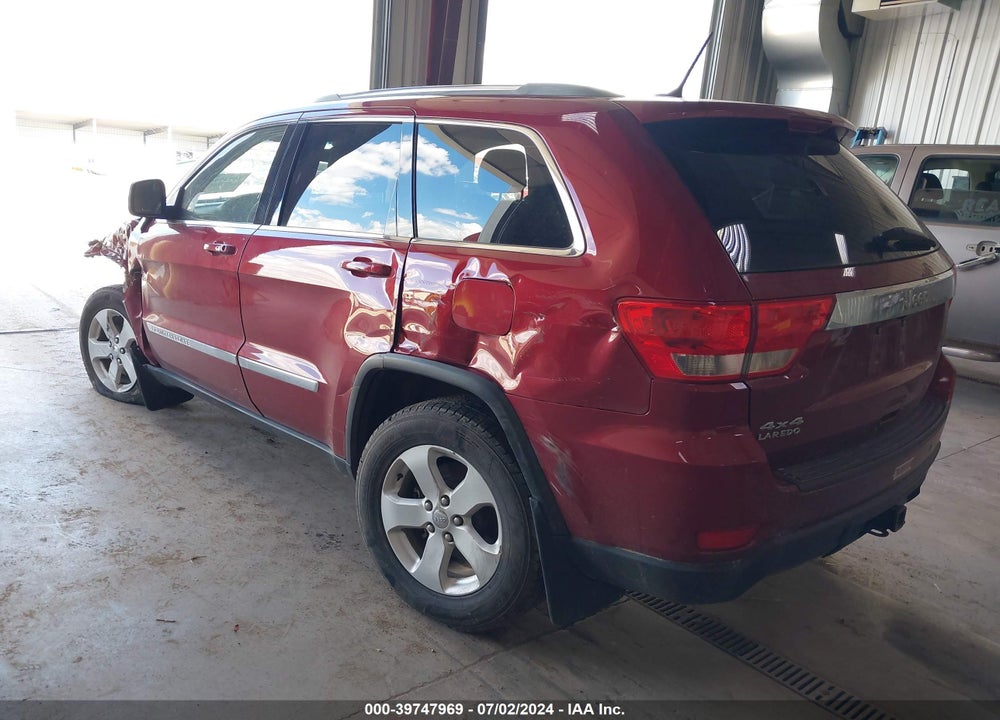 2012 JEEP GRAND CHEROKEE LAREDO VIN: 1C4RJFAG7CC114888