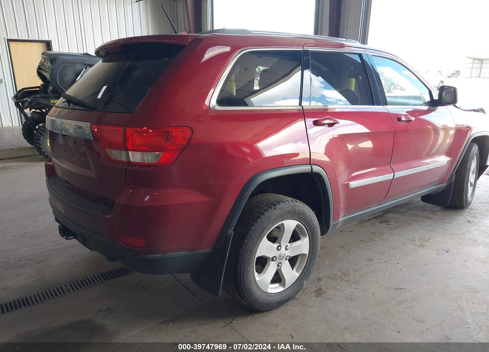 2012 JEEP GRAND CHEROKEE LAREDO VIN: 1C4RJFAG7CC114888