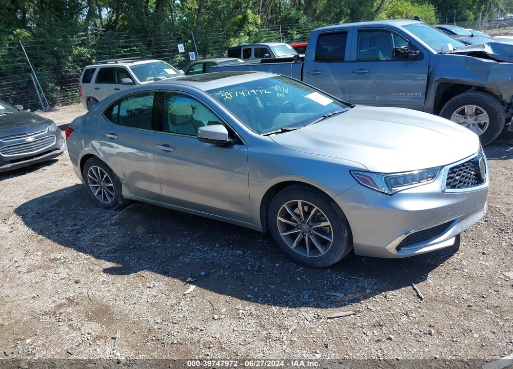 2019 ACURA TLX STANDARD VIN: 19UUB1F30KA008634