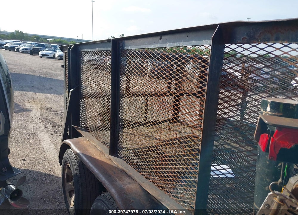 2001 HOMEMADE LANDSCAPE TRAILER 6X VIN: 44CPL10251T024345