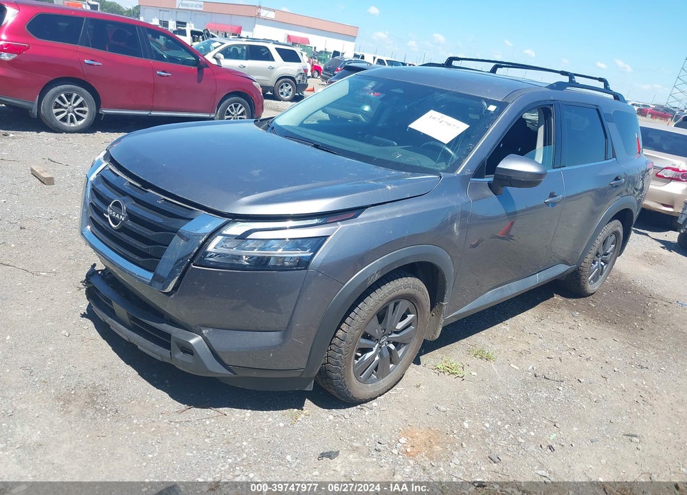 2022 NISSAN PATHFINDER SV 2WD VIN: 5N1DR3BA8NC253213