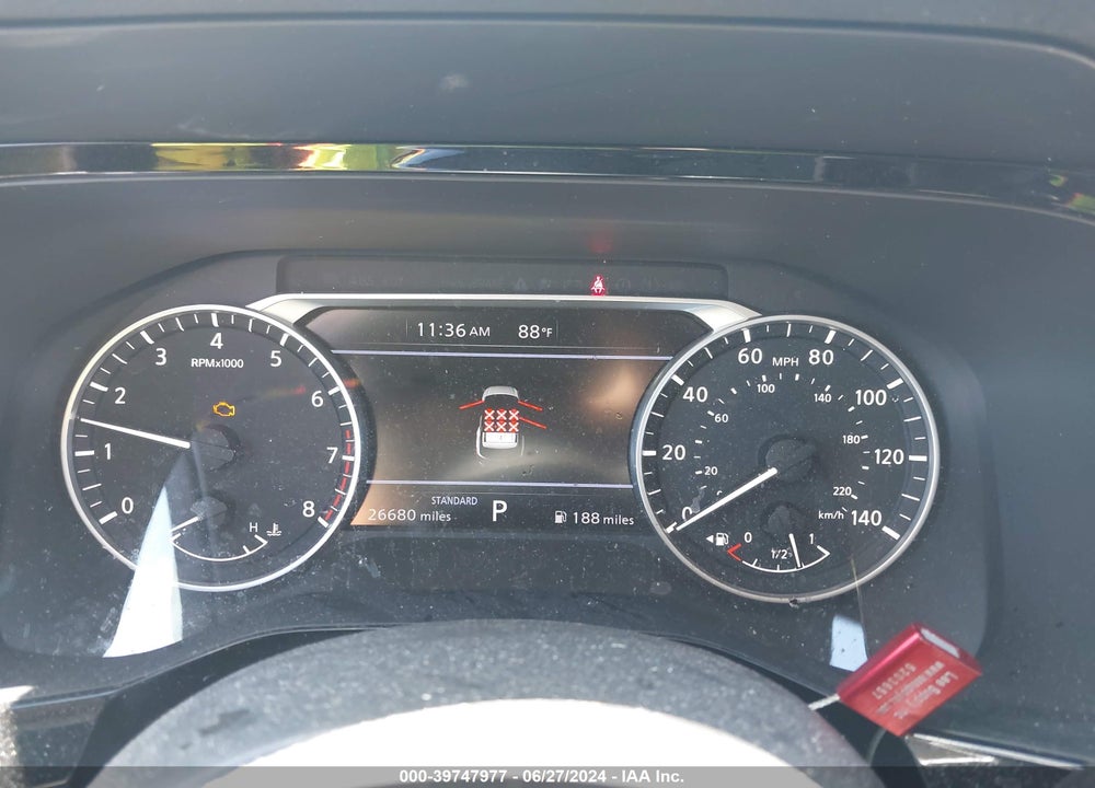 2022 NISSAN PATHFINDER SV 2WD VIN: 5N1DR3BA8NC253213