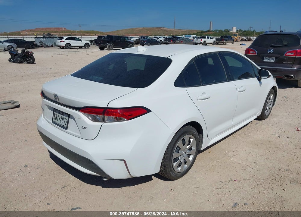 2020 TOYOTA COROLLA LE VIN: 5YFEPRAE3LP035710