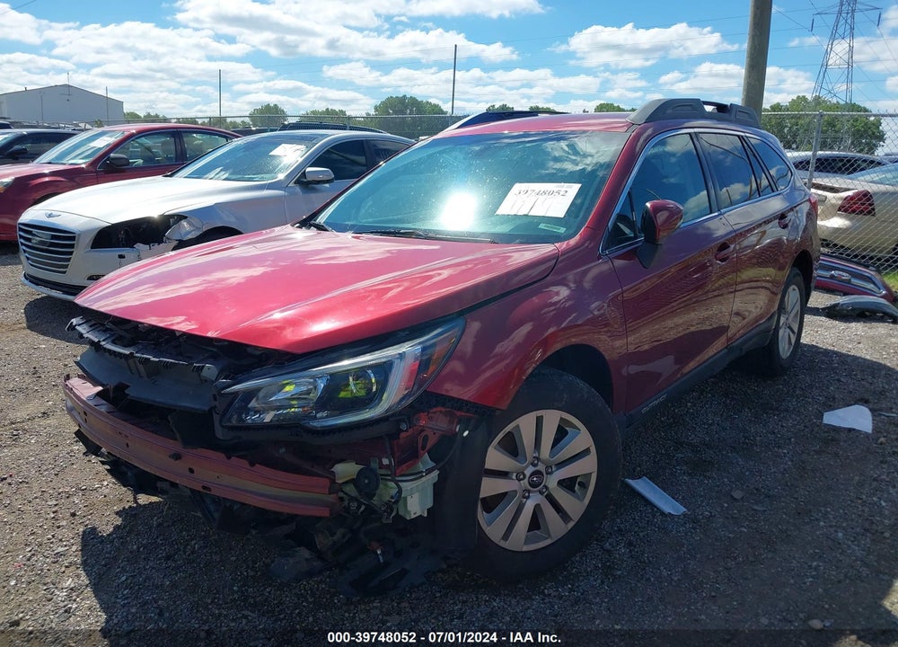 2019 SUBARU OUTBACK 2.5I PREMIUM VIN: 4S4BSAFCXK3290366