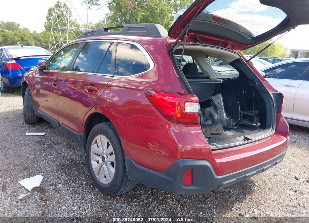2019 SUBARU OUTBACK 2.5I PREMIUM VIN: 4S4BSAFCXK3290366