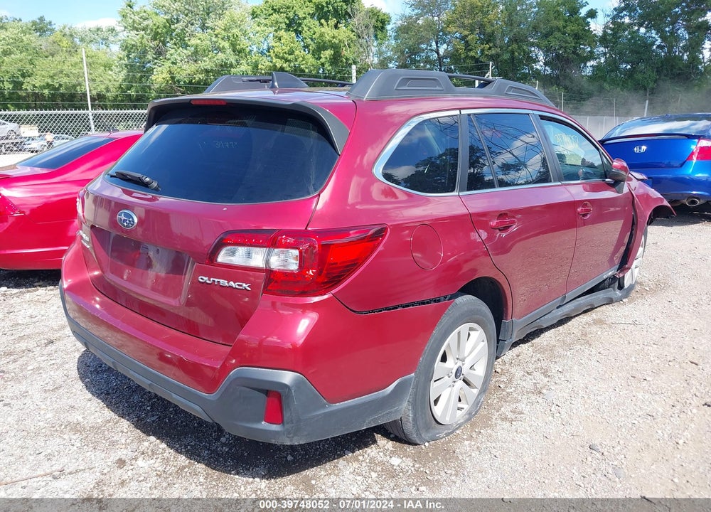 2019 SUBARU OUTBACK 2.5I PREMIUM VIN: 4S4BSAFCXK3290366