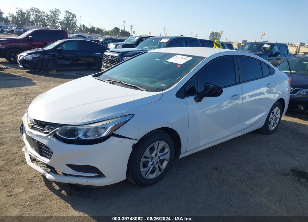 2017 CHEVROLET CRUZE LS AUTO VIN: 1G1BC5SM1H7254373