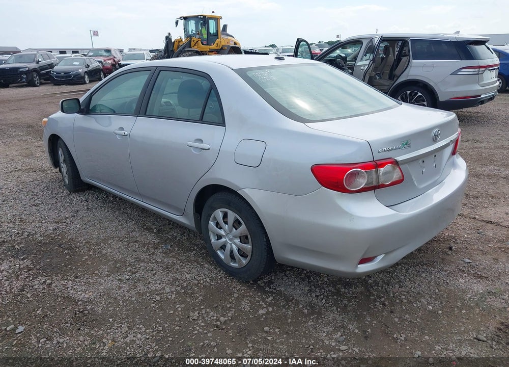 2011 TOYOTA COROLLA LE VIN: 2T1BU4EE9BC744228