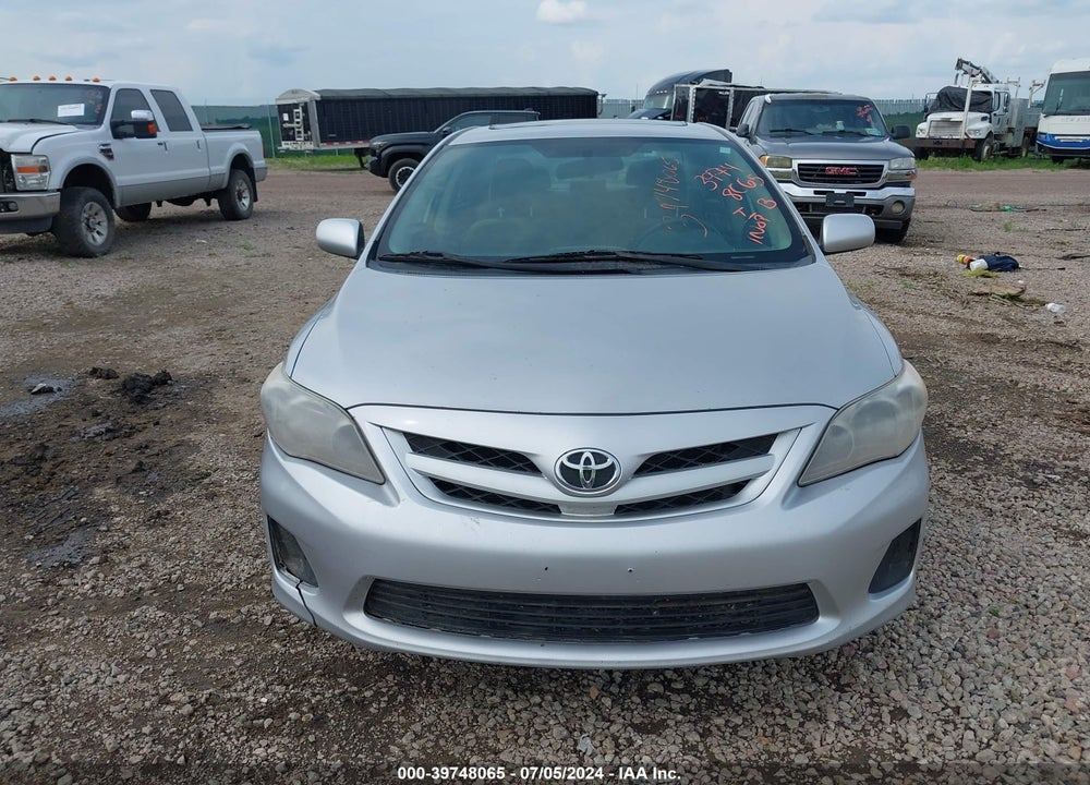 2011 TOYOTA COROLLA LE VIN: 2T1BU4EE9BC744228