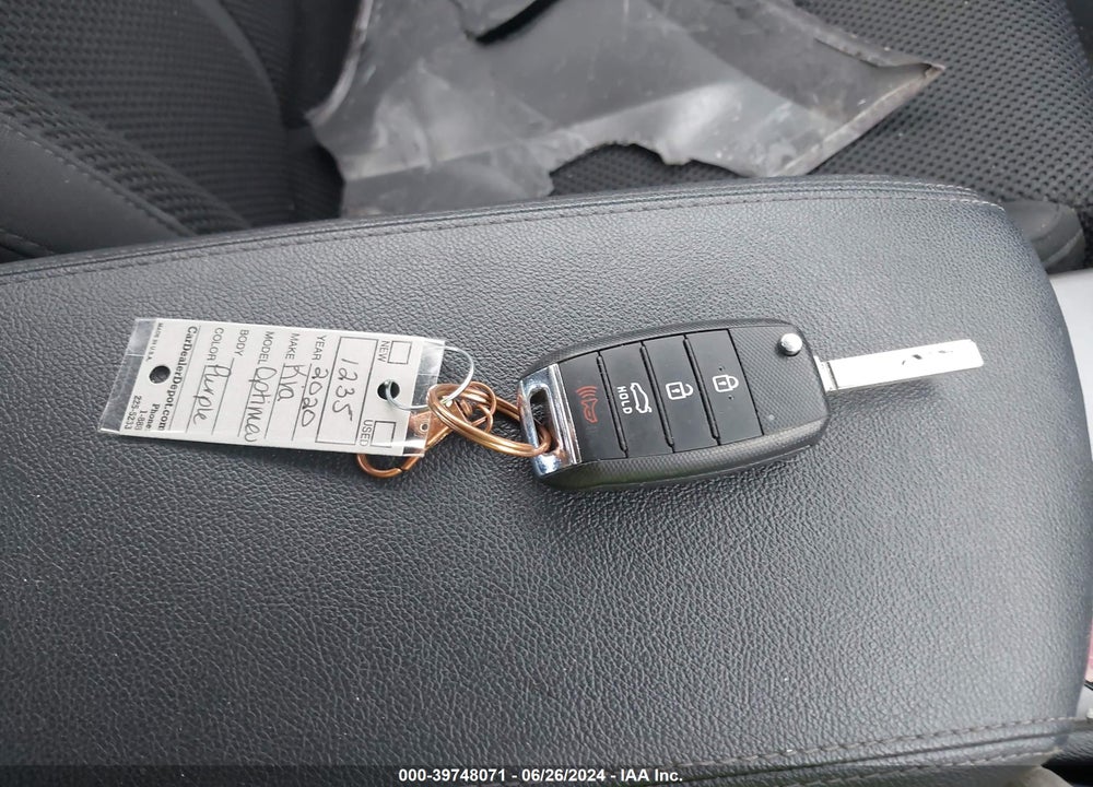 2020 KIA OPTIMA LX VIN: 5XXGT4L31LG411235