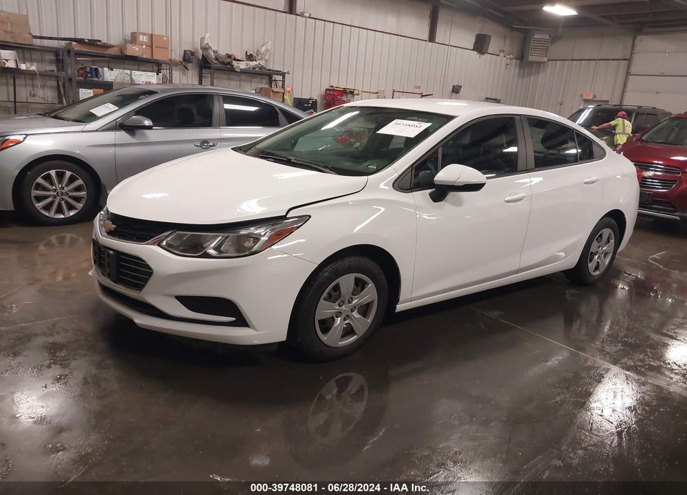 2017 CHEVROLET CRUZE LS AUTO VIN: 3G1BC5SM1HS560071