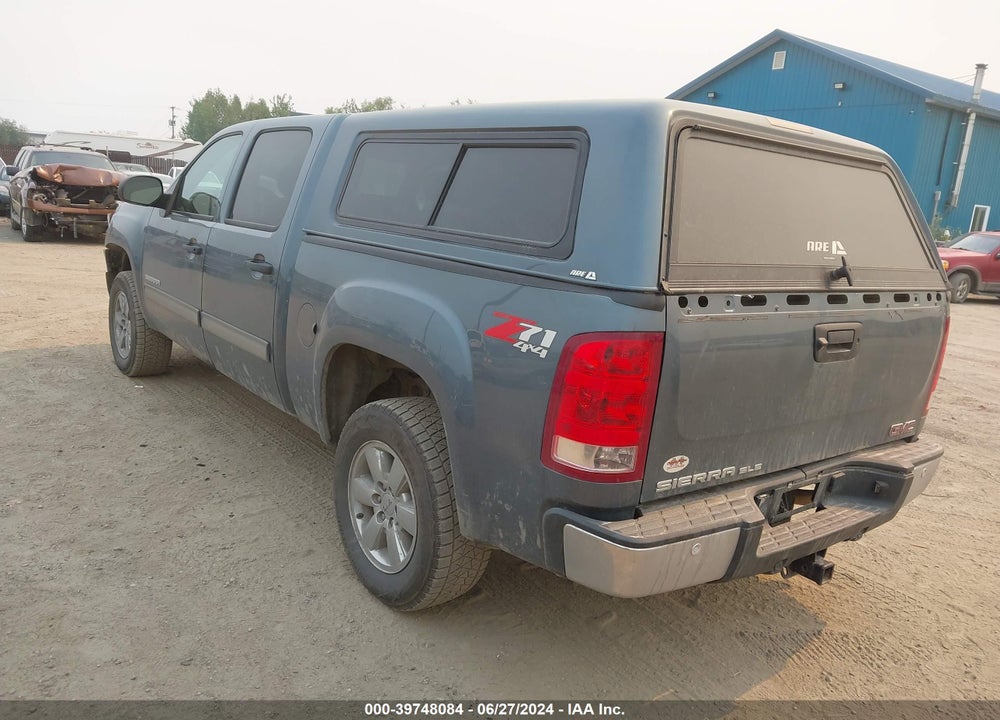 2013 GMC SIERRA 1500 SLE VIN: 3GTP2VE78DG116611