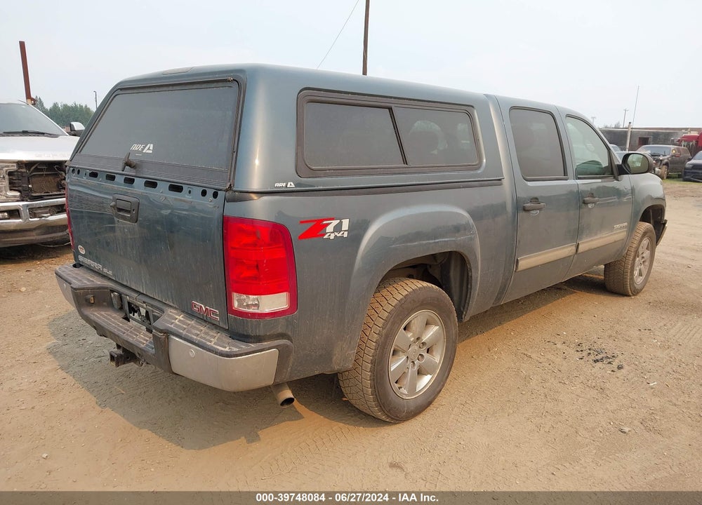 2013 GMC SIERRA 1500 SLE VIN: 3GTP2VE78DG116611