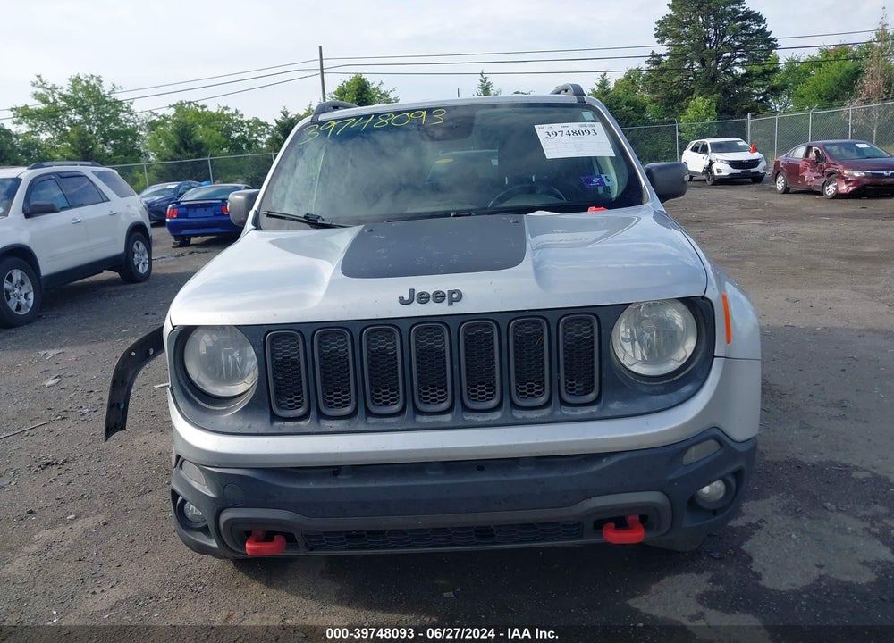 2018 JEEP RENEGADE TRAILHAWK 4X4 VIN: ZACCJBCB5JPG74451