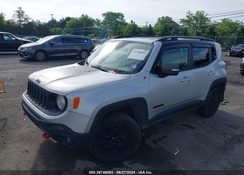 2018 JEEP RENEGADE TRAILHAWK 4X4 VIN: ZACCJBCB5JPG74451