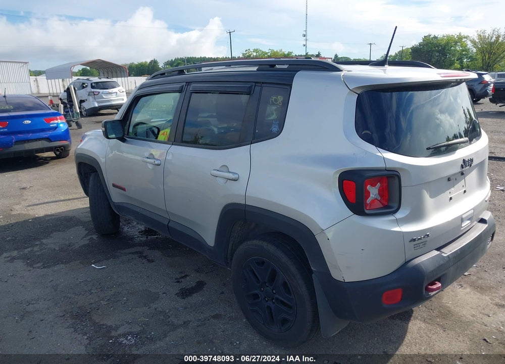2018 JEEP RENEGADE TRAILHAWK 4X4 VIN: ZACCJBCB5JPG74451
