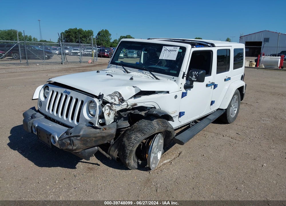 2015 JEEP WRANGLER UNLIMITED SAHARA VIN: 1C4BJWEG3FL674522
