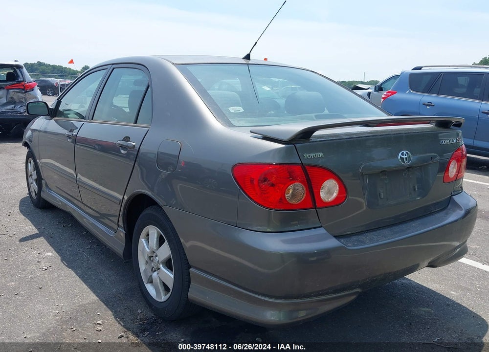 2007 TOYOTA COROLLA S VIN: 2T1BR32E47C731605