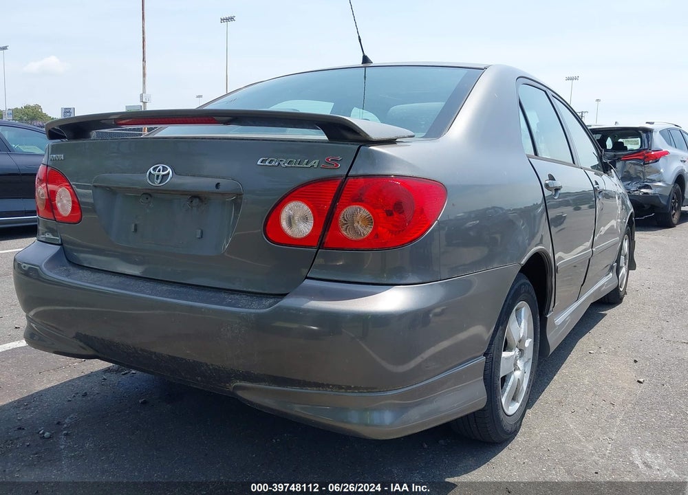 2007 TOYOTA COROLLA S VIN: 2T1BR32E47C731605