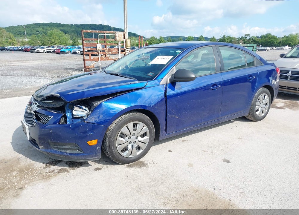 2013 CHEVROLET CRUZE LS AUTO VIN: 1G1PA5SH4D7213177