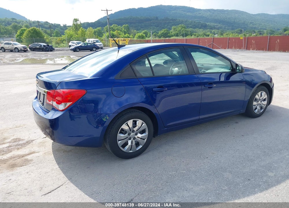 2013 CHEVROLET CRUZE LS AUTO VIN: 1G1PA5SH4D7213177