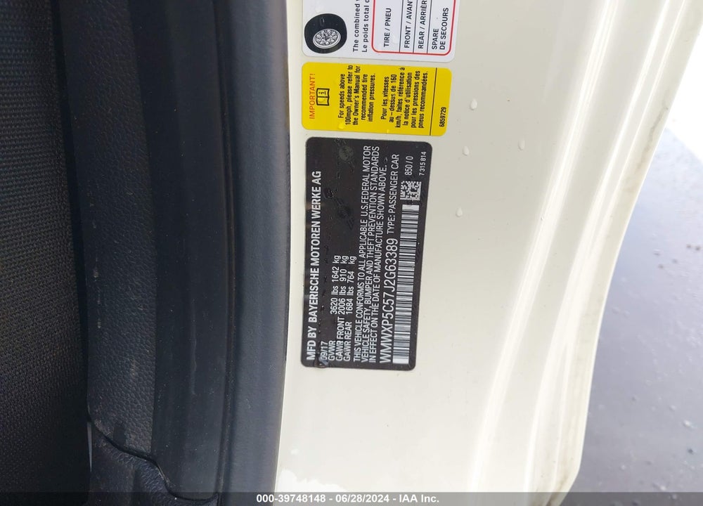 2018 MINI HARDTOP COOPER/OXFORD EDITION VIN: WMWXP5C57J2G63389