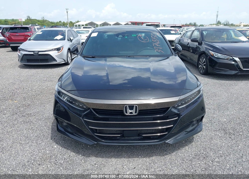 2021 HONDA ACCORD SPORT VIN: 1HGCV1F38MA074404