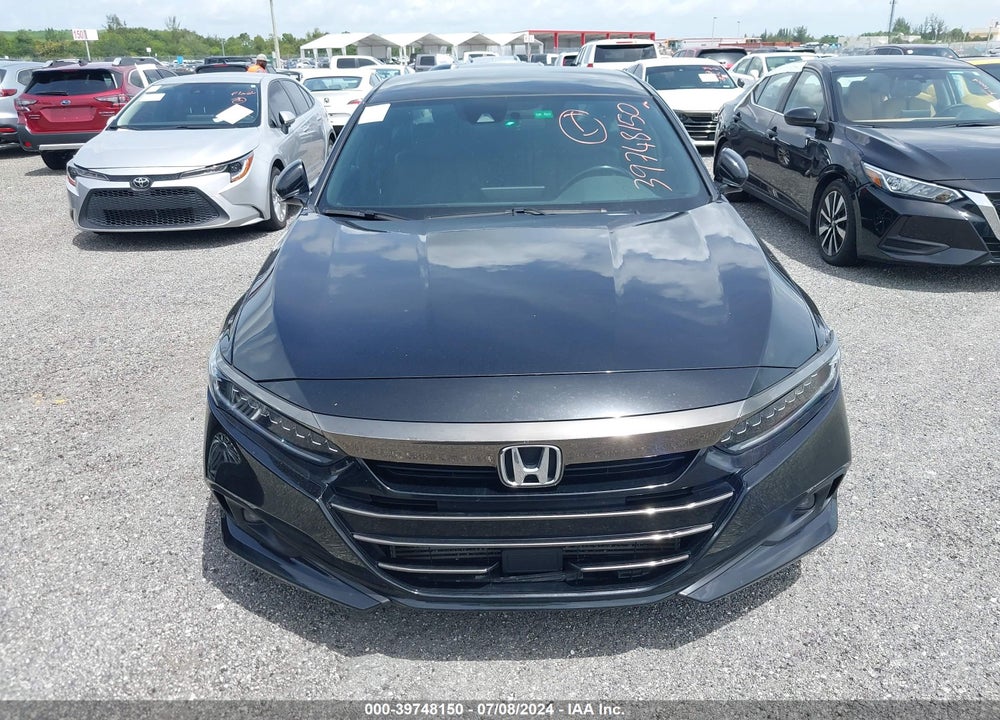 2021 HONDA ACCORD SPORT VIN: 1HGCV1F38MA074404