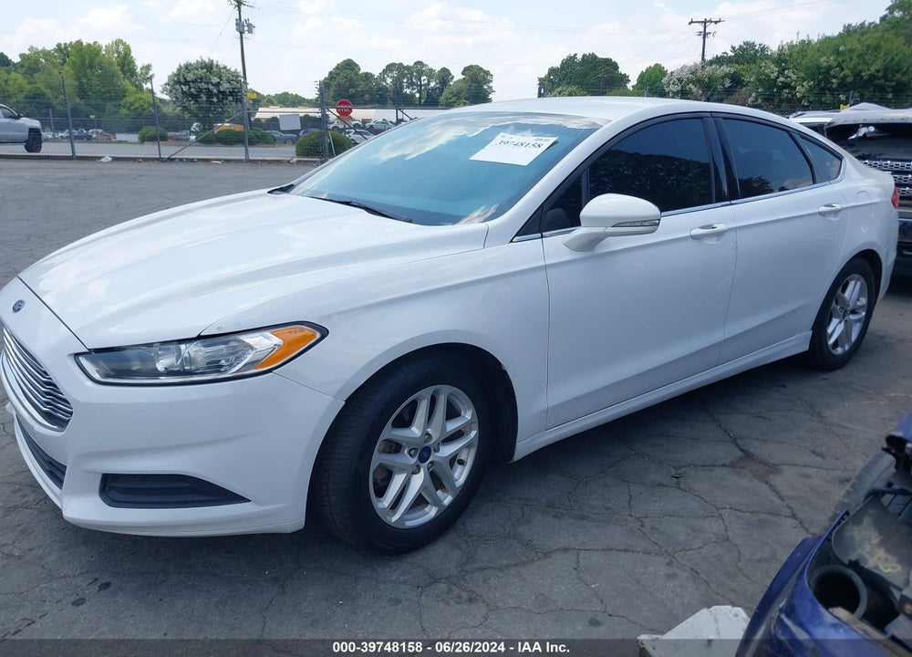 2016 FORD FUSION SE VIN: 1FA6P0HD5G5129738