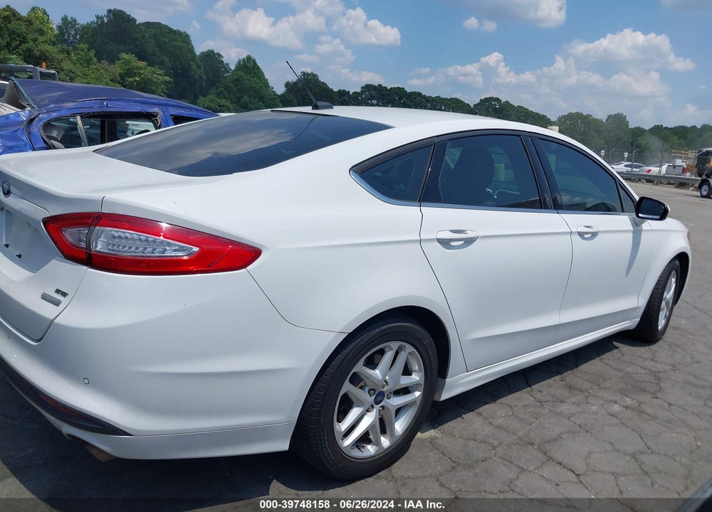 2016 FORD FUSION SE VIN: 1FA6P0HD5G5129738
