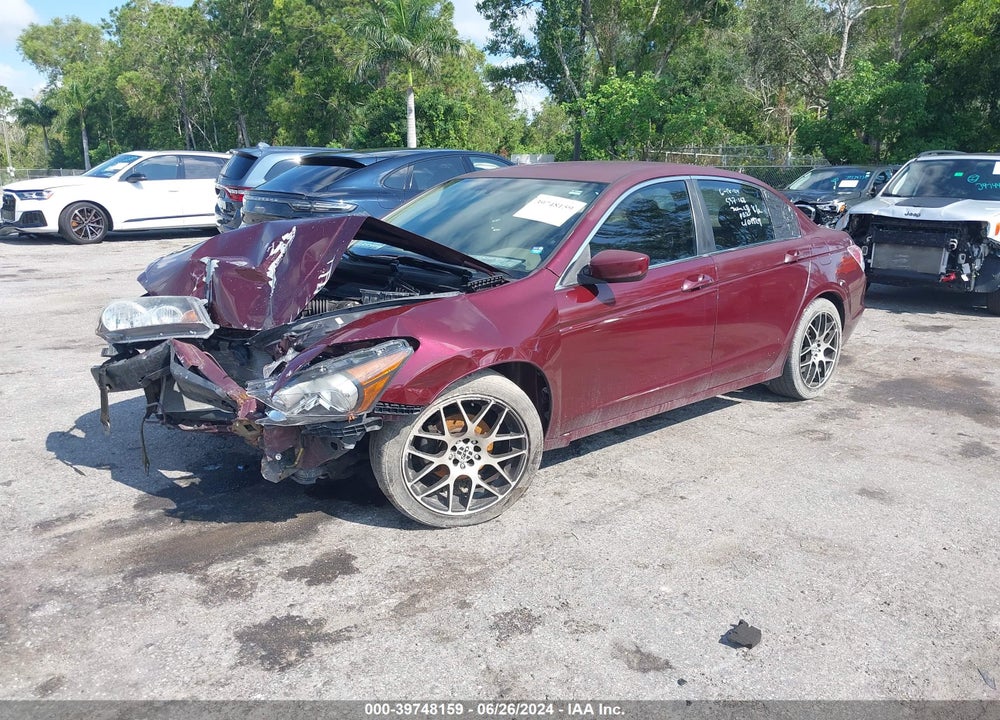 2009 HONDA ACCORD 2.4 LX VIN: 1HGCP26399A083345