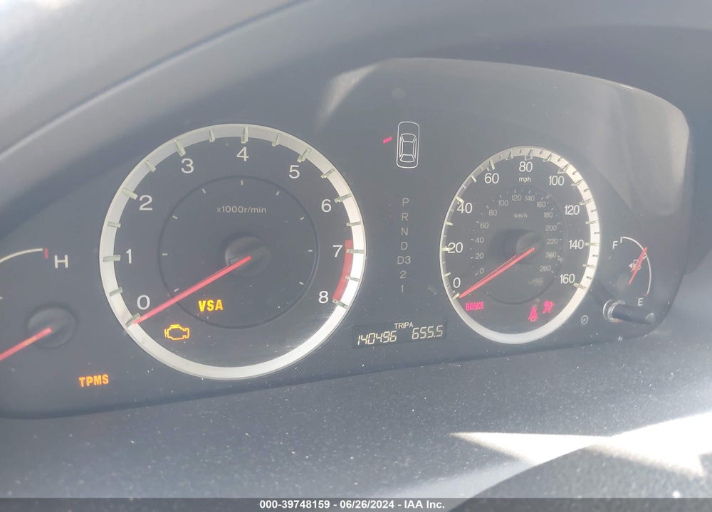 2009 HONDA ACCORD 2.4 LX VIN: 1HGCP26399A083345