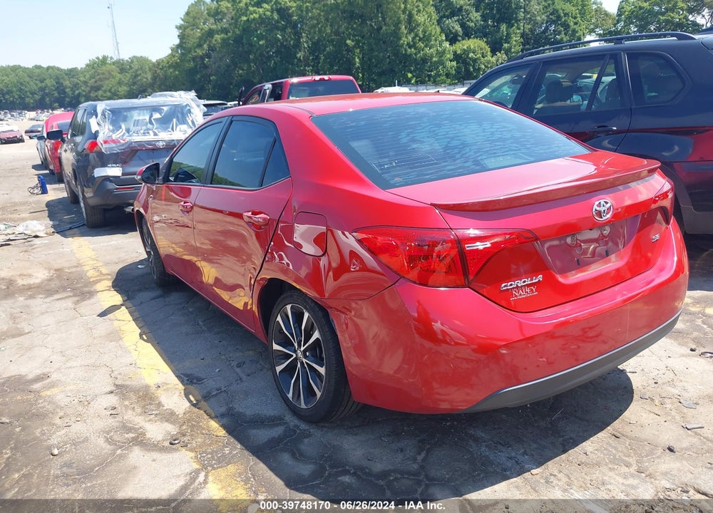 2017 TOYOTA COROLLA SE VIN: 2T1BURHE9HC839437