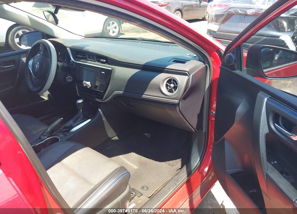 2017 TOYOTA COROLLA SE VIN: 2T1BURHE9HC839437