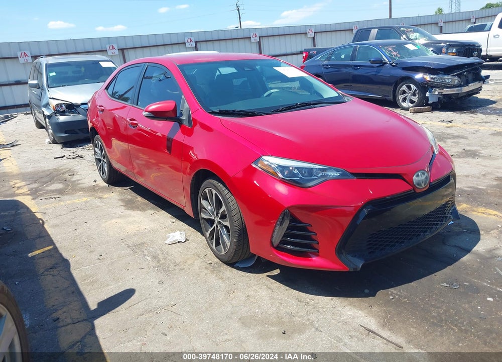 2017 TOYOTA COROLLA SE VIN: 2T1BURHE9HC839437