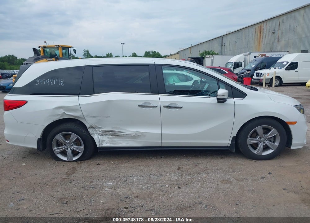 2020 HONDA ODYSSEY EX-L/EX-L W/NAVI RES VIN: 5FNRL6H70LB055962