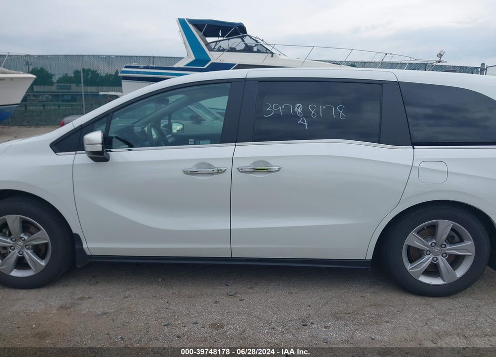 2020 HONDA ODYSSEY EX-L/EX-L W/NAVI RES VIN: 5FNRL6H70LB055962