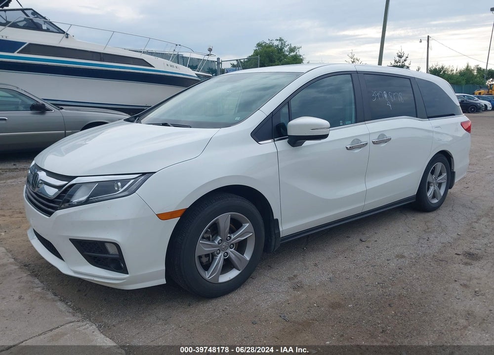 2020 HONDA ODYSSEY EX-L/EX-L W/NAVI RES VIN: 5FNRL6H70LB055962